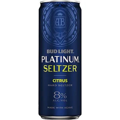 Bud Light Platinum Seltzer Citrus 6 Pack 355mL