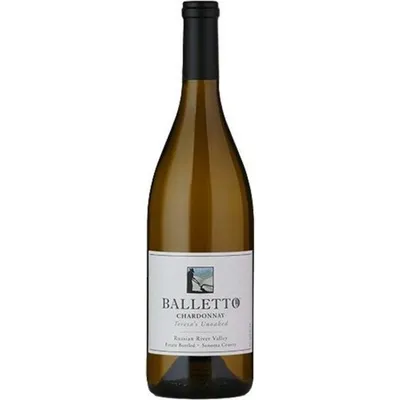 Balletto Russian River Valley Teresa's Unoaked Chardonnay 750mL