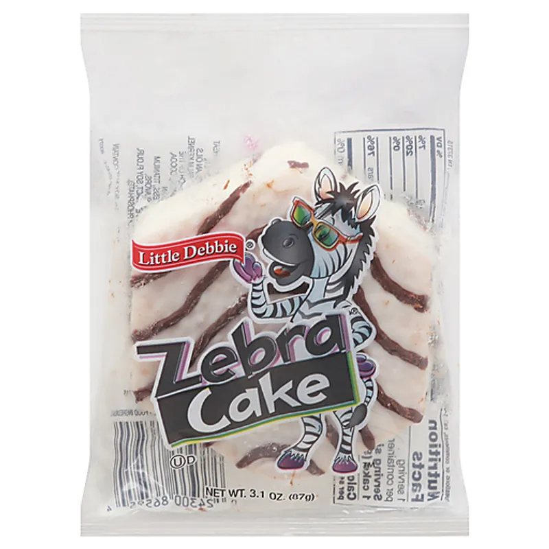Little Debbie Zebra Cakes Box view 1