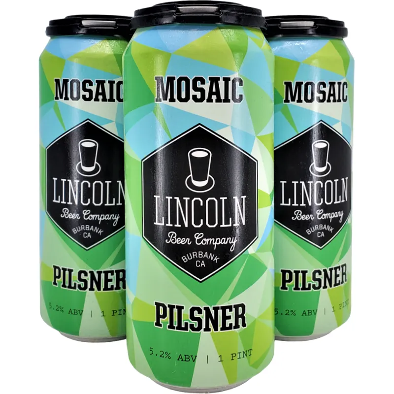 Lincoln Brewing Co. Mosaic Pilsner view 1