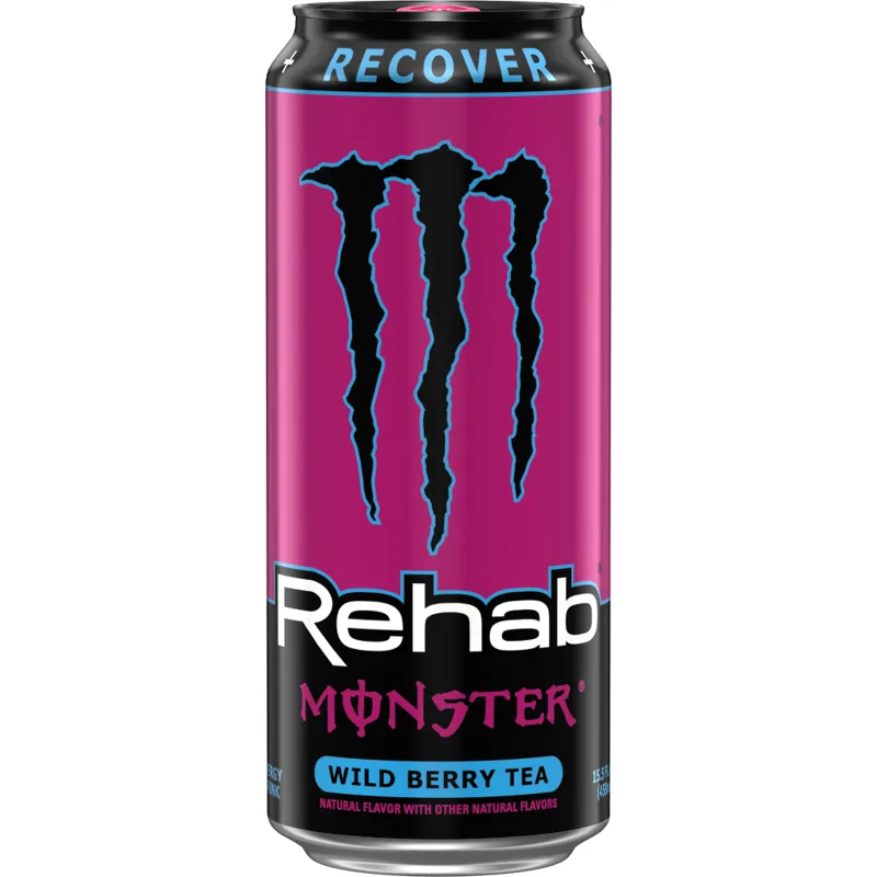 Monster Energy Rehab Wild Berry Tea view 1