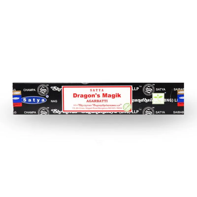 Satya Dragons Magik Incense Box view 1