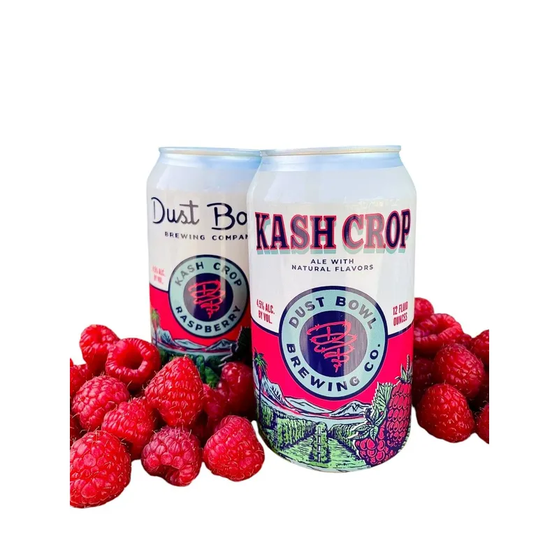 Dust Bowl Brewing Kash Crop Raspberry Blonde Ale view 1