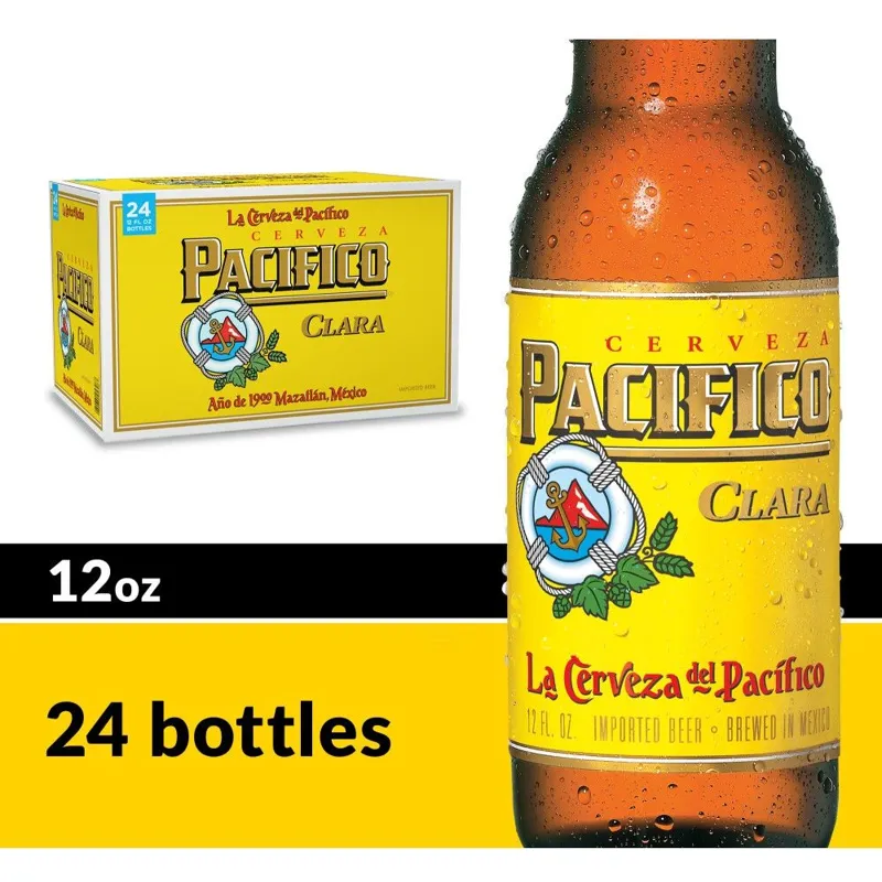 Pacifico Clara Mexican Lager Beer view 1