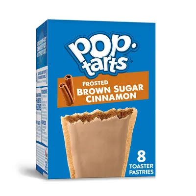 Kellogg's Pop-Tarts Frosted Brown Sugar Cinnamon 8 ct 13.5 oz Boxs