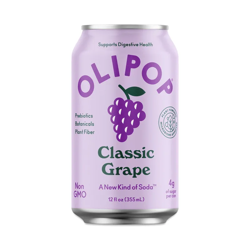 Olipop Classic Grape Sparkling Tonic view 1