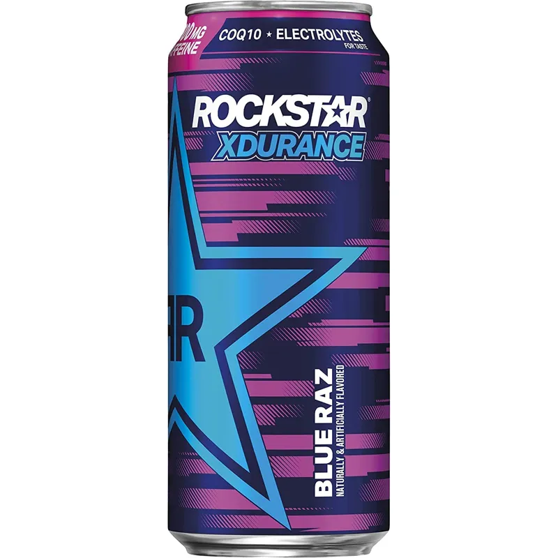 Rockstar Xdurance Blue Raz Energy Drink view 1