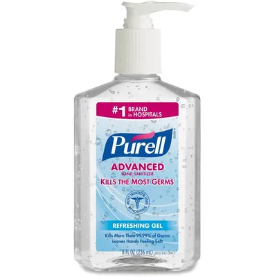 PURELL Advanced Hand Sanitizer Gel 8 oz Bottle