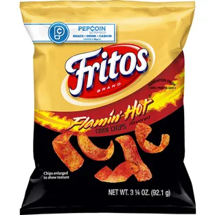Fritos Corn Chips Flamin' Hot Flavored