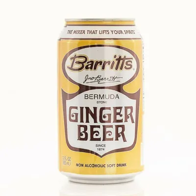 Barritt's Bermuda Ginger Beer 12 oz can 6 Pack