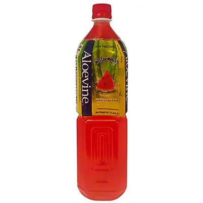 Aloevine Watermelon Aloe Vera Drink 50.7 oz Bottle