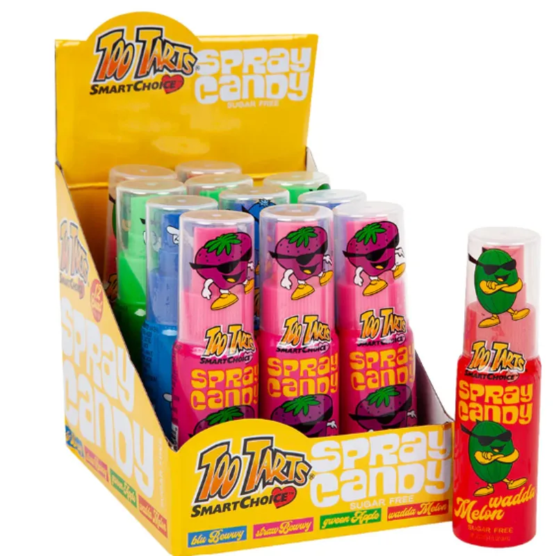 Too Tarts Spray Candy Green Apple view 1