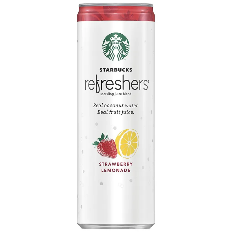 Starbucks Refreshers Strawberry Lemonade view 1