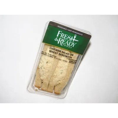 Fresh & Ready Chicken Salad Sandwich on Wheat 4.5 oz