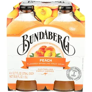 Bundaberg Sparkling Fruit Drink Peach