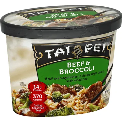 Tai Pei Beef & Broccoli Frozen Entree 10 oz