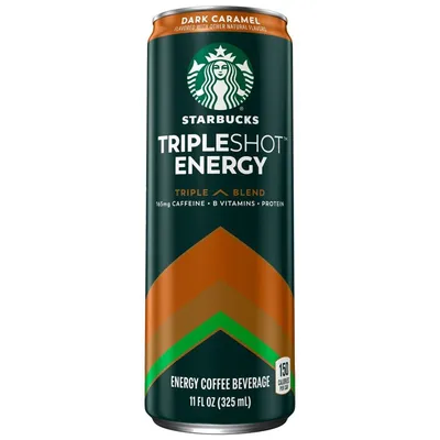 Starbucks Tripleshot Energy Dark Caramel 11 oz Can