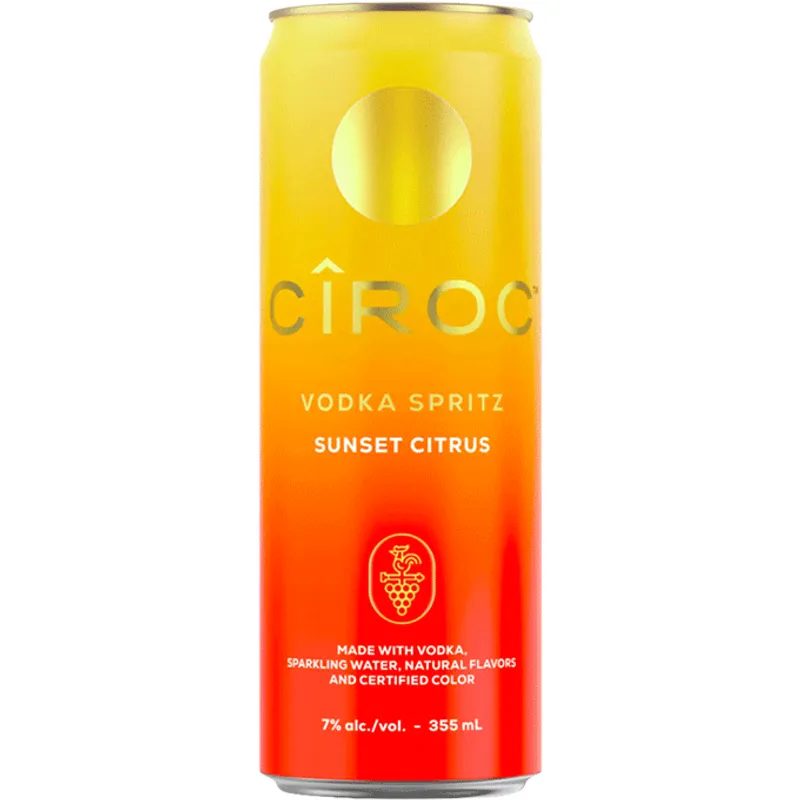 Ciroc Vodka Spritz Sunset Citrus view 1