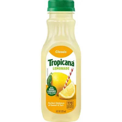 Tropicana Lively Lemonade 11 oz Bottle
