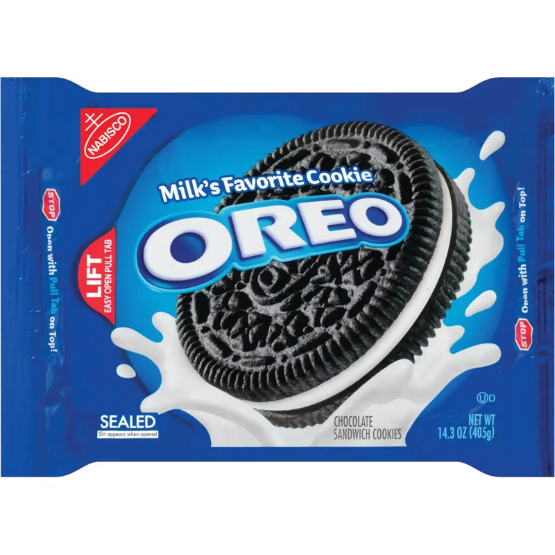 Nabisco Oreo Easy Open Pull Tab view 1