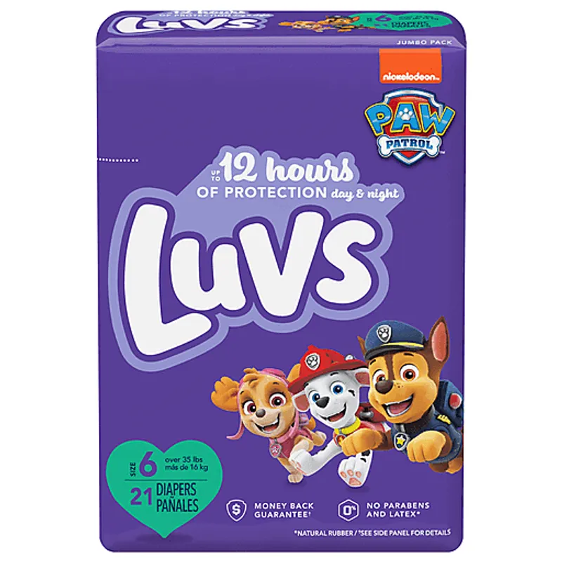 Luvs Pro Level Leak Protection Diapers Bag view 1