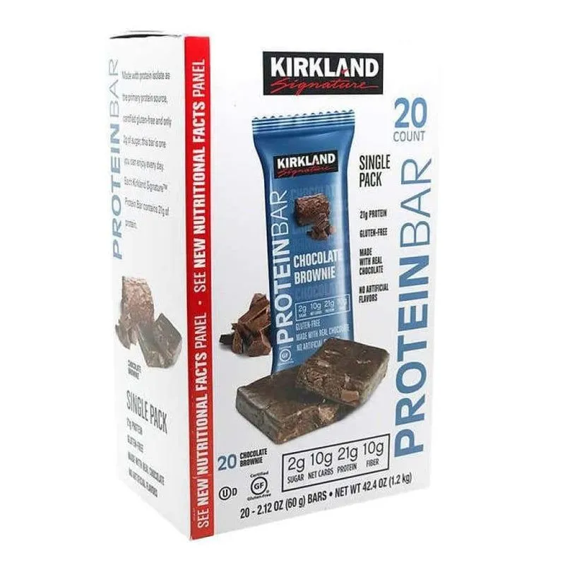 Kirkland Signature Protein Bar Chocolate Brownie view 1