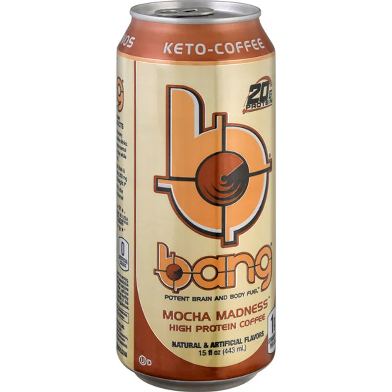 Bang Mocha Madness Energy Drink view 1