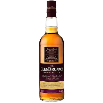 Glendronach Port Wood Single Malt Scotch Whisky 10 Year 750ml