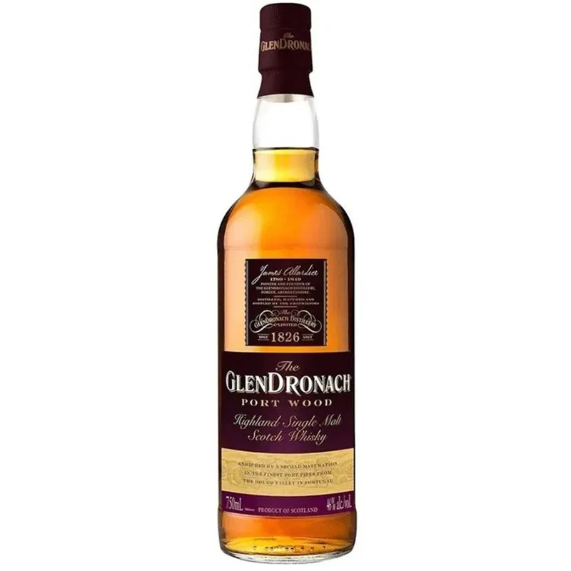 Glendronach Port Wood Single Malt Scotch Whisky 10 Year view 1