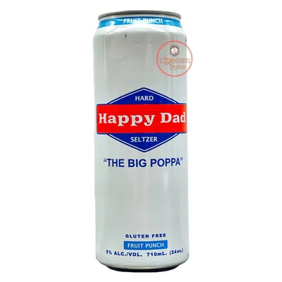 Happy Dad Fruit Punch Hard Seltzer 12oz Can