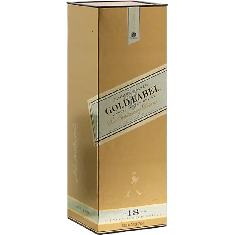 Johnnie Walker Gold Label Blended Scotch Whisky 18 Year view 1
