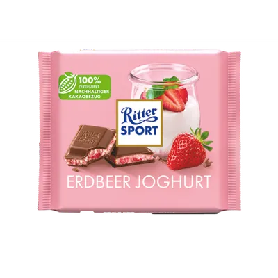 Ritter Sport Erdbeer Joghurt 100g Pack