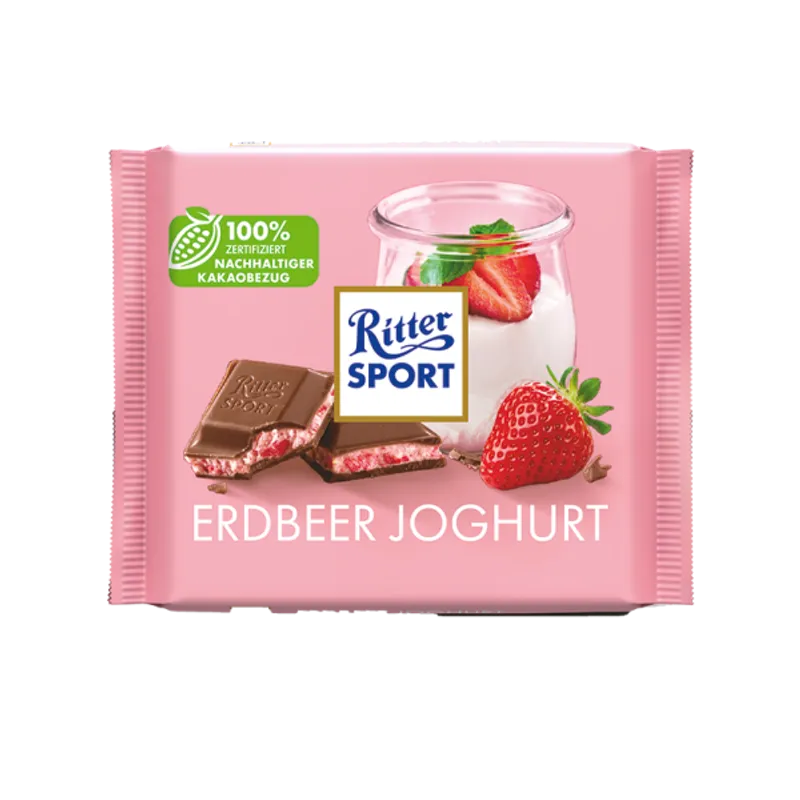 Ritter Sport Erdbeer Joghurt view 1