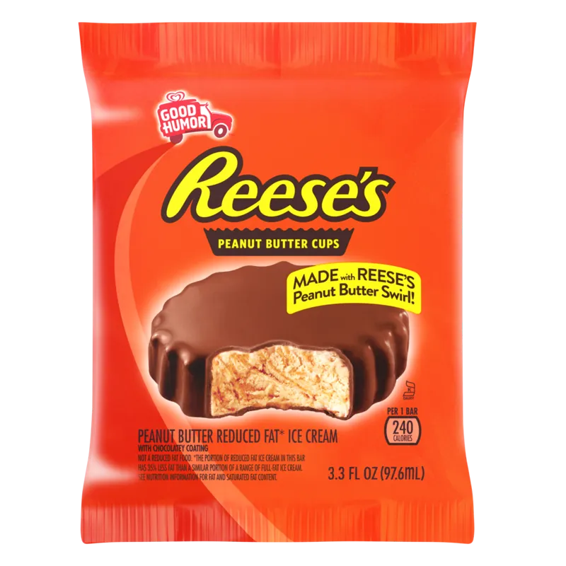 Reese's Peanut Butter Cup Ice Cream Bar view 1