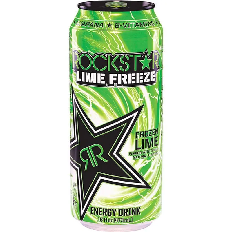Rockstar Punched Lime Freeze view 1