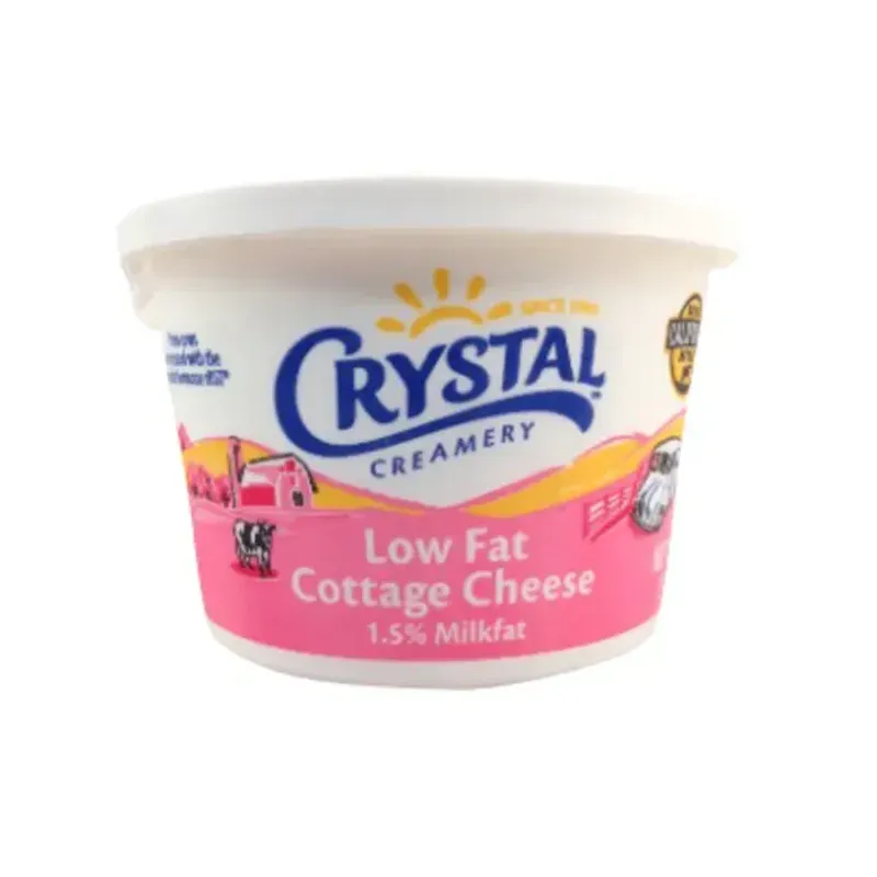 Crystal Creamery Low-Fat Cottage Cheese view 1