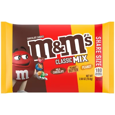 M&M's Classic Mix Share Size 2.5 oz
