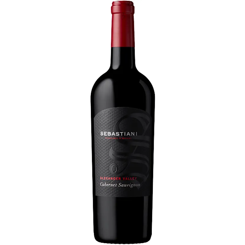Sebastiani Cabernet Sauvignon Alexander Valley view 1