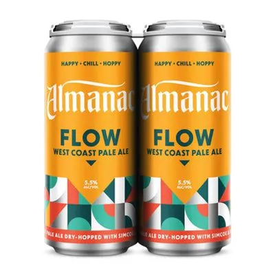 Almanac Flow West Coast Pale Ale 4 Pack 16 oz Cans