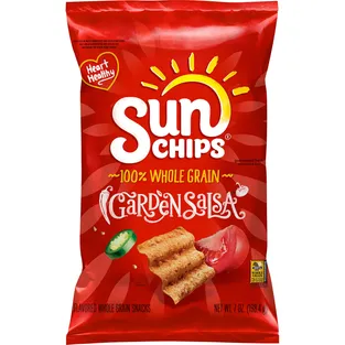 Sun Chips Whole Grain Snacks Garden Salsa