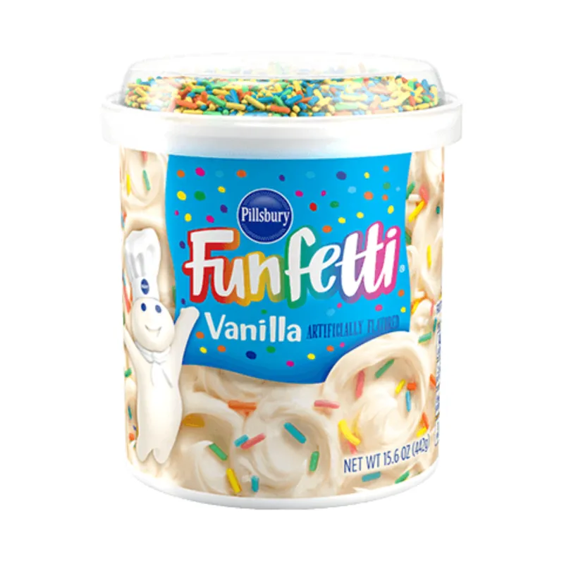 Pillsbury Funfetti Vanilla Frosting view 1