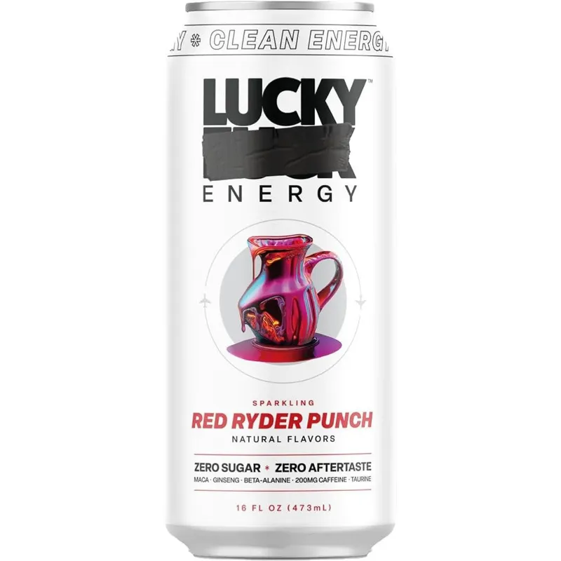 Lucky Energy Red Ryder Punch Sparkling Energy Drink view 1