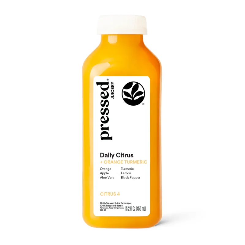 Pressed Juicery Daily Citrus Orange Turmeric view 1