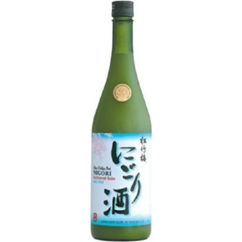 Sho Chiku Bai Junmai Nigori Sake Rice Wine view 1