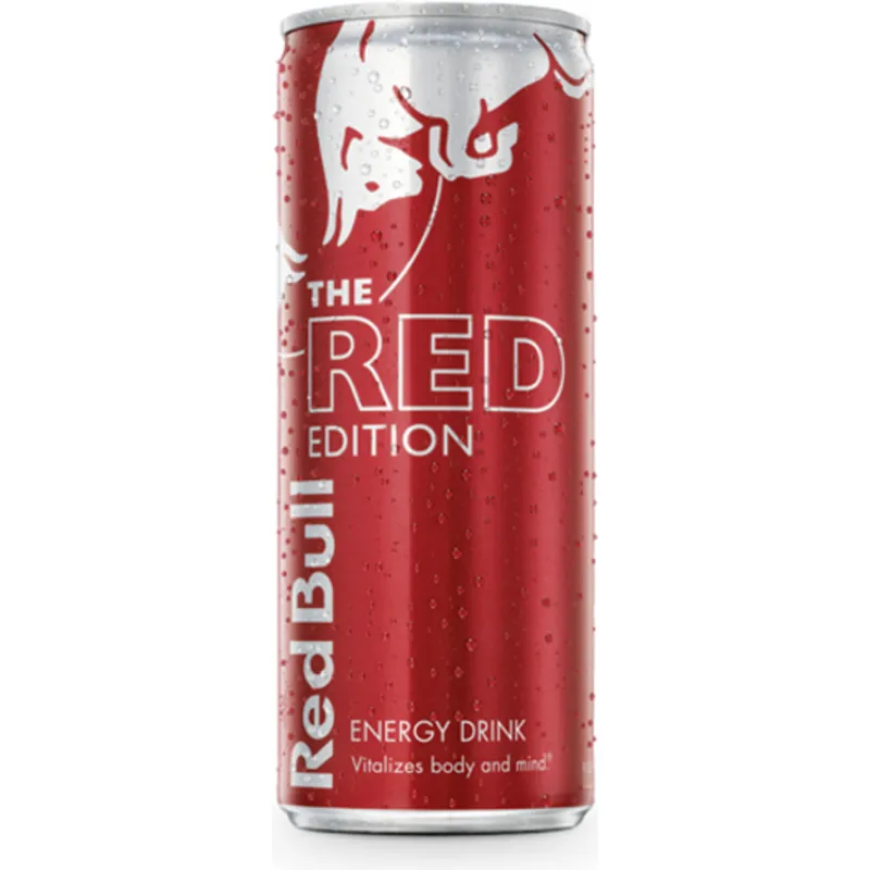 Red Bull The Red Edition Energy Drink view 1