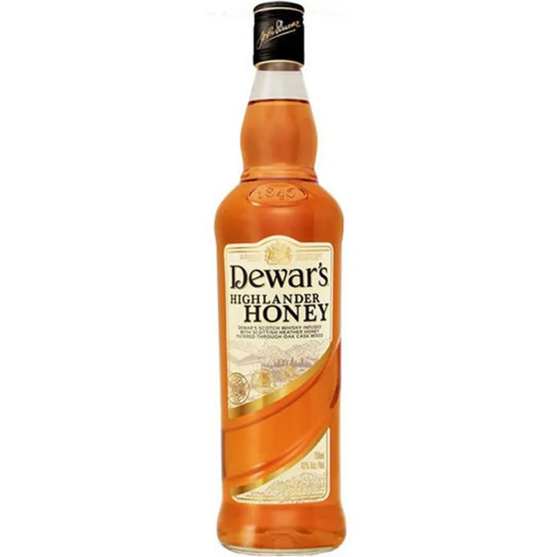 Dewars Highlander Honey Blended Scotch Whisky view 1