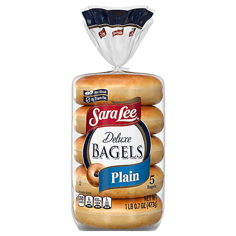 Sara Lee Plain Bagels view 1