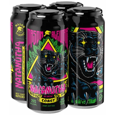 Mason Aleworks Natanutha West Coast IPA 4-pack 16 oz cans