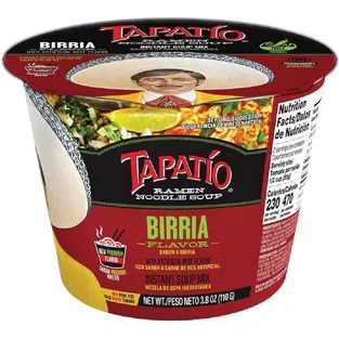 Tapatio Ramen Noodle Soup Birria Flavor