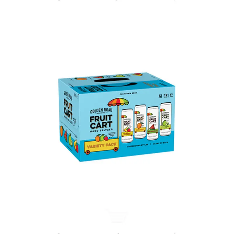 Golden Road Fruit Cart Hard Seltzer Variety view 1
